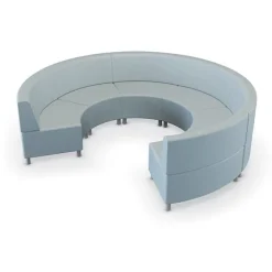 Mooreco Wedge 6-Piece Modular Soft Seating Package^ Reception & Waiting Room|Soft Seating