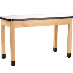 National Public Seating Whiteboard Top Science Lab Table (72" W x 24" D x 30" H)^ Science|Science Tables