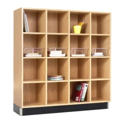 Diversified Spaces Wood Storage Cubbies^ Lab Storage|Science Bookcases