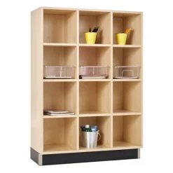 Diversified Spaces Wood Storage Cubbies^ Lab Storage|Science Bookcases