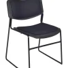 Regency Office Products Zeng Stacking Chairs^ Restaurant & Cafe|Cafe Chairs