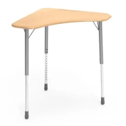 Virco Zuma Series Boomerang Desks^ Collaborative Desks|Open Front School Desks