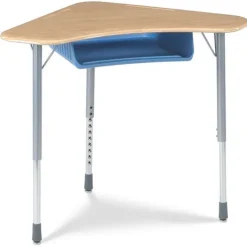 Virco Zuma Series Boomerang Desks^ Collaborative Desks|Open Front School Desks