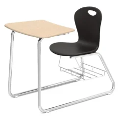 Virco Zuma Sled Base Combo Desk^ Combo Chair Desks